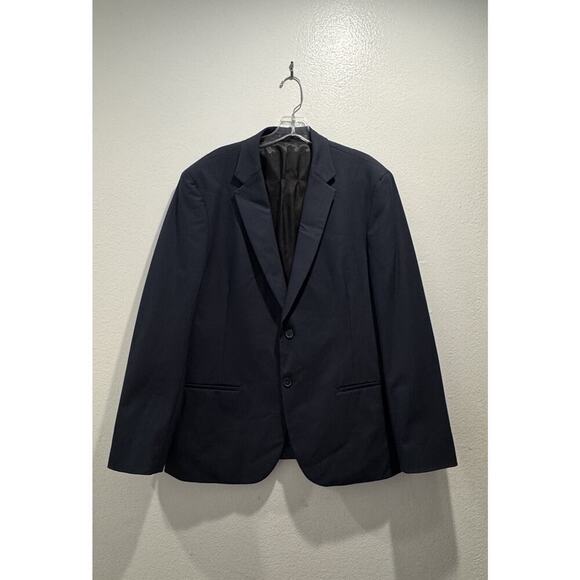 J Crew Men’s Destination Performance Stretch Navy Blue Size 44R Blazer Classic